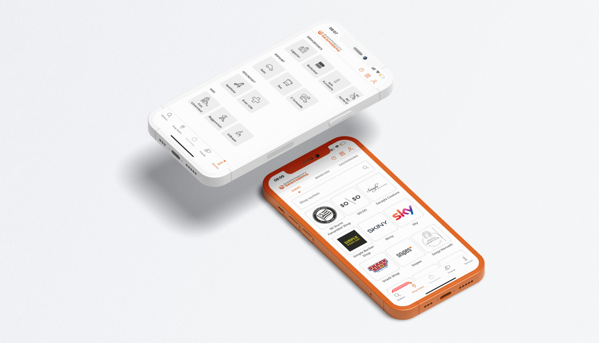 Shopping City Seiersberg App Entwicklung