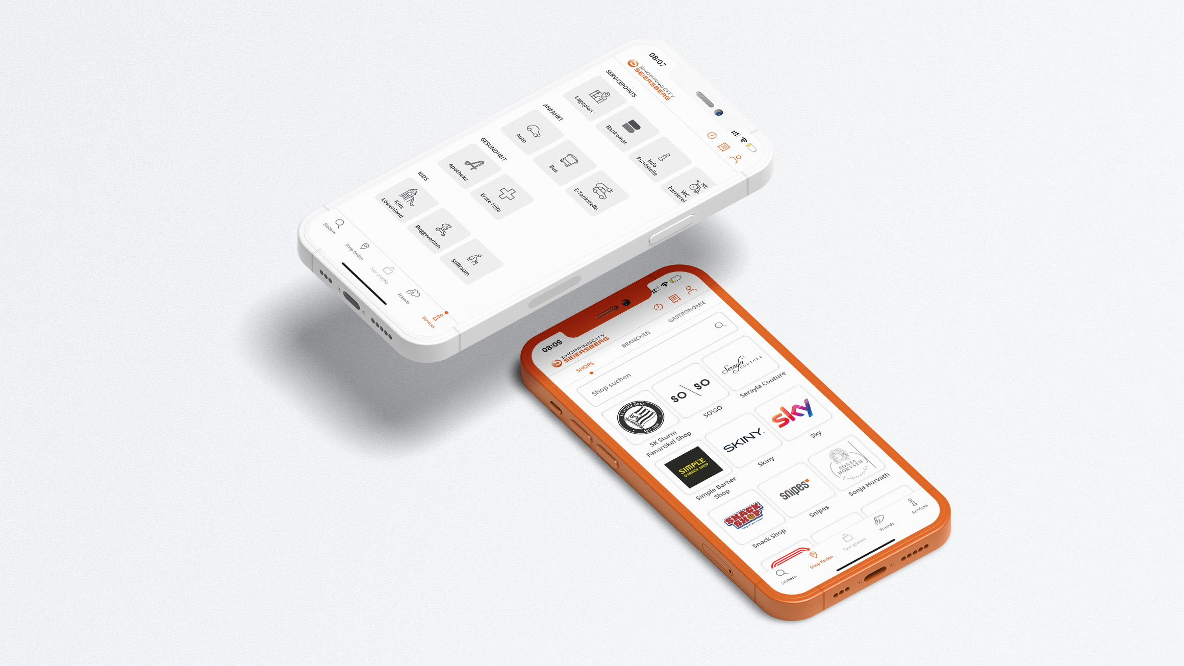 Shopping City Seiersberg App Entwicklung