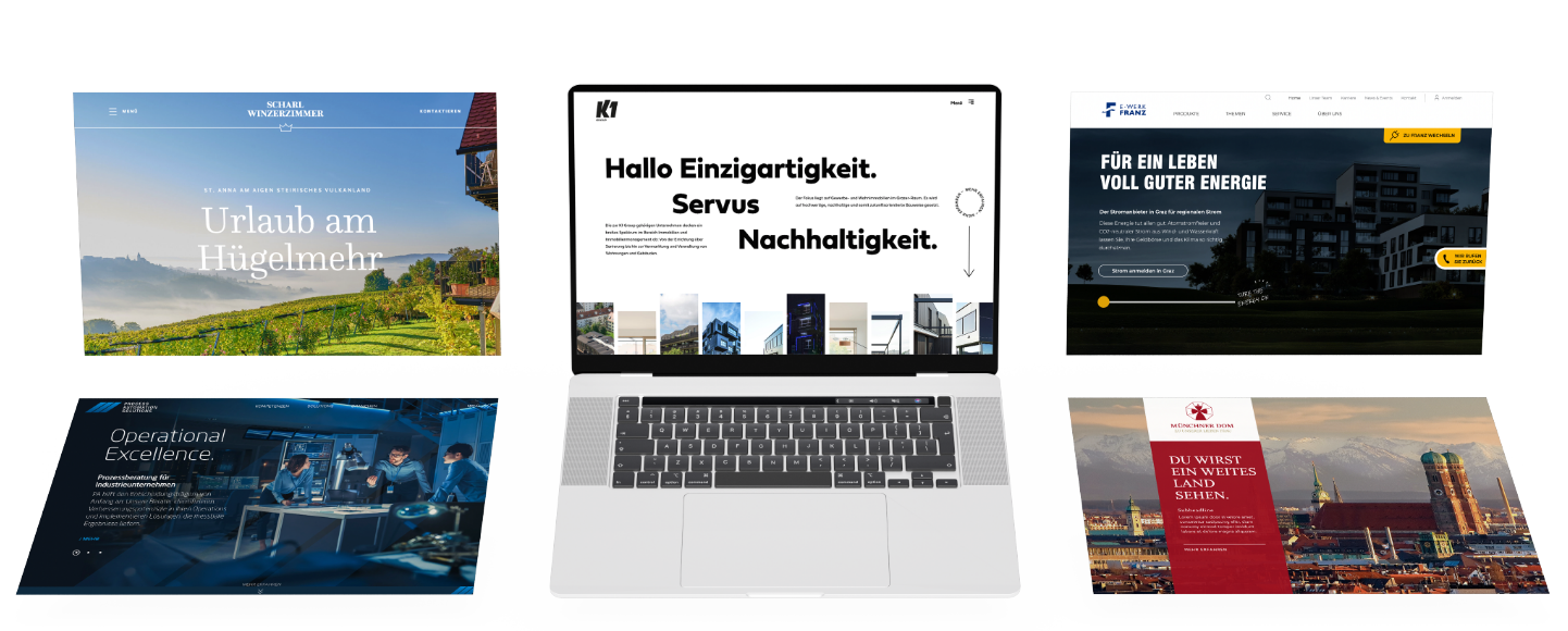 Webdesign Graz Beispiele