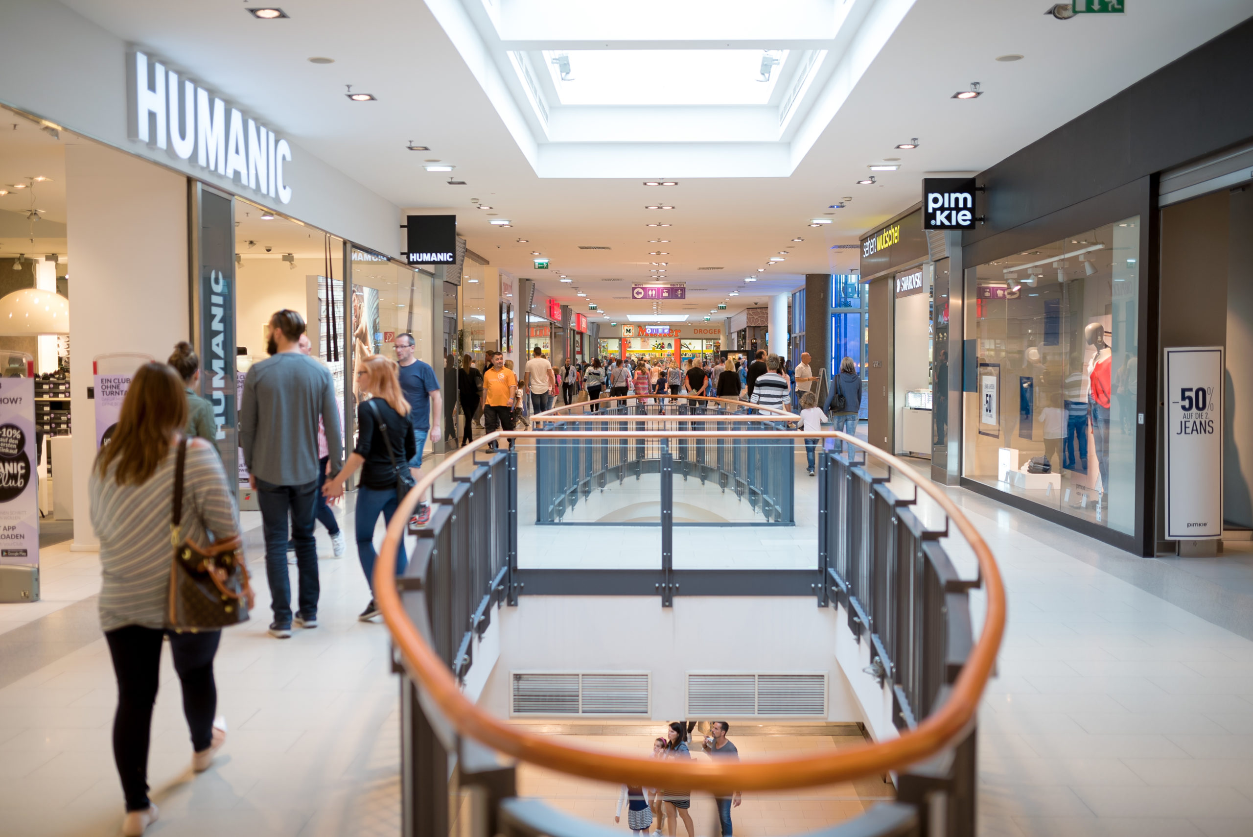 Shopping City Seiersberg Kampagne im Einkaufszentrum