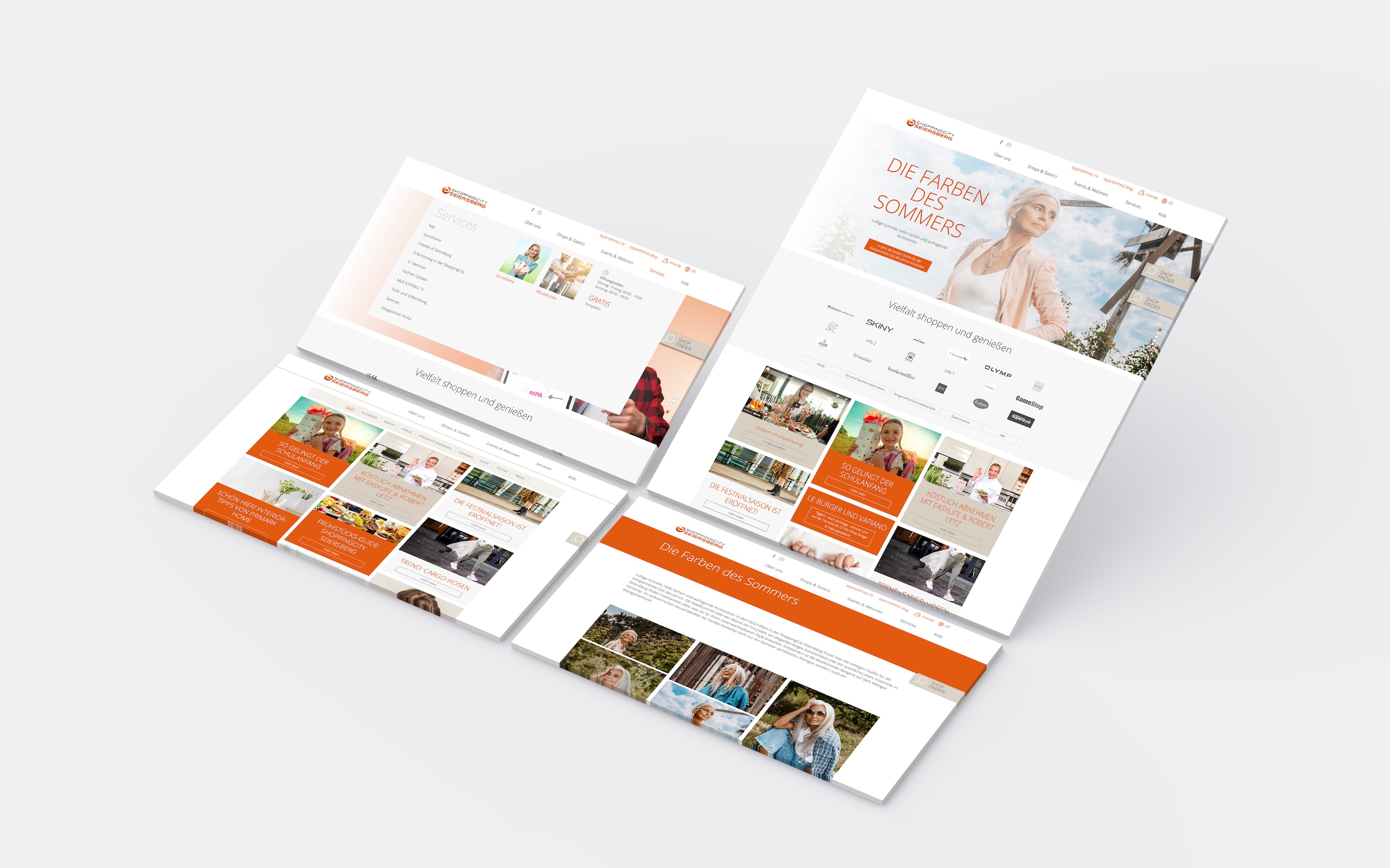 Website Werbeagentur Rubikon Graz für Shopping-City-Seiersberg-Plan